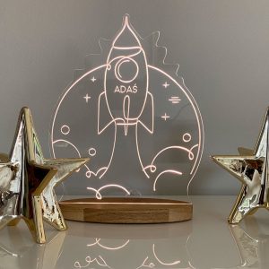 prezenter-mini-neon-rakieta-lampka